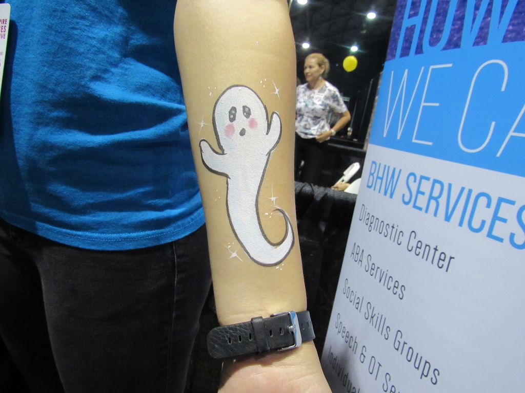 015 Inland Empire Disability Expo Body Paint Ghost